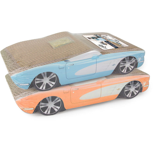 ALL FOR PAWS Vintage Grebalica Auto, kartonska, 42x21x9,8cm, 2kom