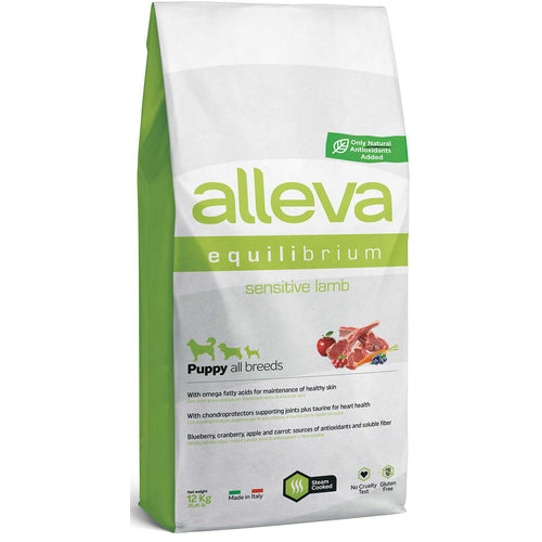ALLEVA EQUILIBRIUM PUPPY Sensitive janjetina, sve velicine pasmina, 12kg