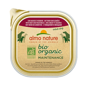 ALMO NATURE Bio Organic Maintenance, s govedinom i povrcem, pasteta za pse, 300g