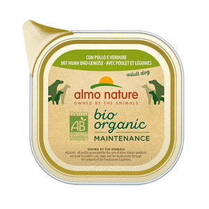 ALMO NATURE Bio Organic Maintenance, s piletinom i povrcem, pasteta za pse, 100g