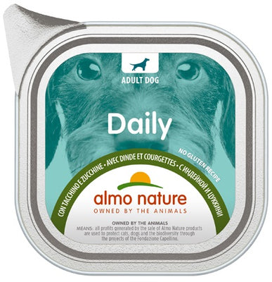 ALMO NATURE Daily, s puretinom i tikvicom, pasteta za pse, 100g