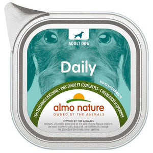 ALMO NATURE Daily, s puretinom i tikvicom, pasteta za pse, 100g