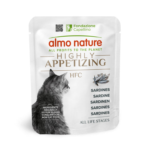 ALMO NATURE HFC Highly Appetizing, sardine, vrecica 50g