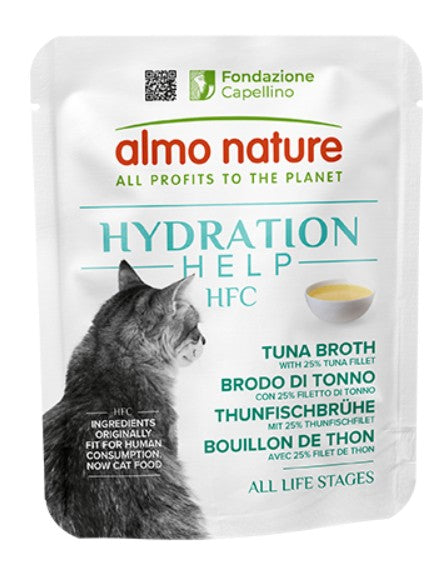 ALMO NATURE HFC Hydration Help, komadici tune u umaku od tune, vrecica, 50g