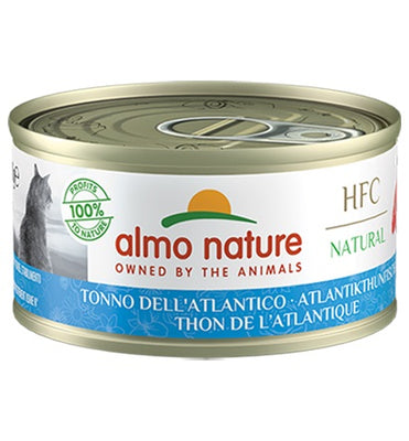 ALMO NATURE HFC Natural, tunjevina iz Atlantskog oceana, konzerva za macke, 70g
