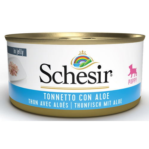 SCHESIR Konzerva za pse PUPPY, Tunjevina/Aloe Vera 150 g