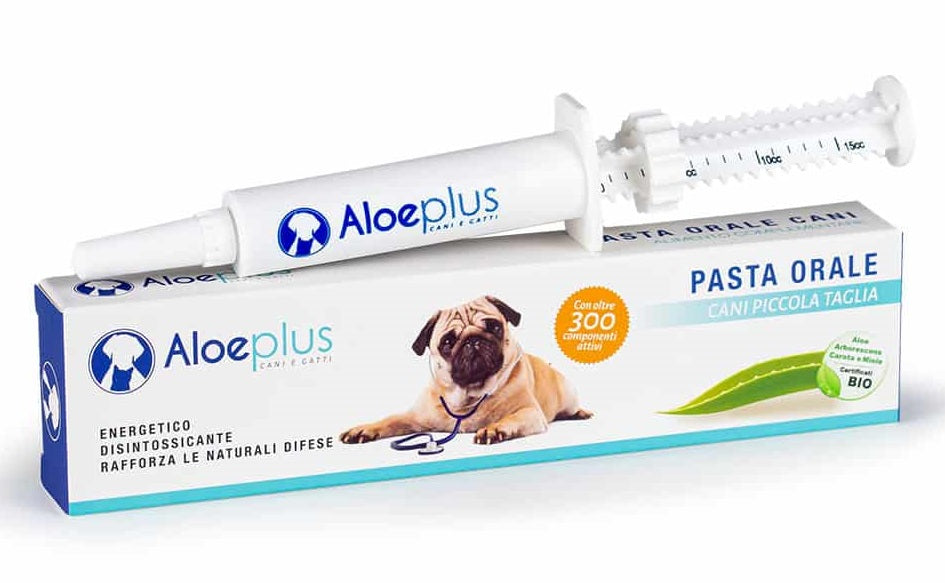 ALOEPLUS Oralna pasta za pse, u sprici, 15ml