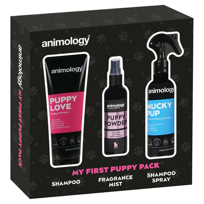 ANIMOLOGY My First Puppy Pack, sampon + parfem + sampon u spreju za suho pranje