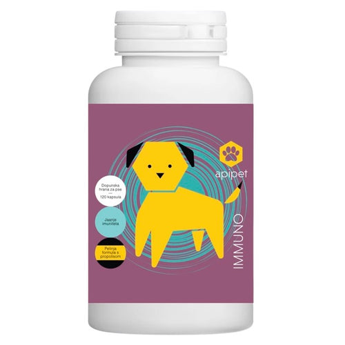 APIPET Immuno, kapsule za pse, za jacanje imuniteta, 120kom