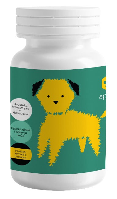 APIPET Skin, kapsule za pse, za zdraviju kozu i dlaku