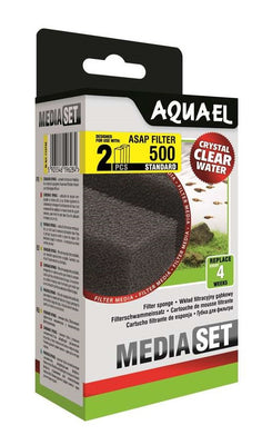 AQUAEL Filter spuzva Standard za unutarnji filter Asap 500 2 kom 