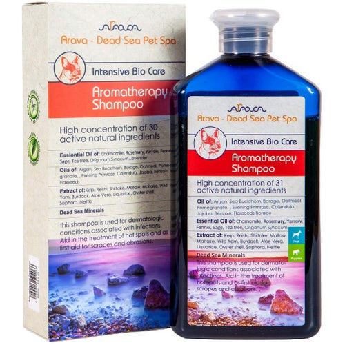 ARAVA Aromatherapy, sampon za pse i stence, za osjetljivu i nadrazenu kozu 400ml