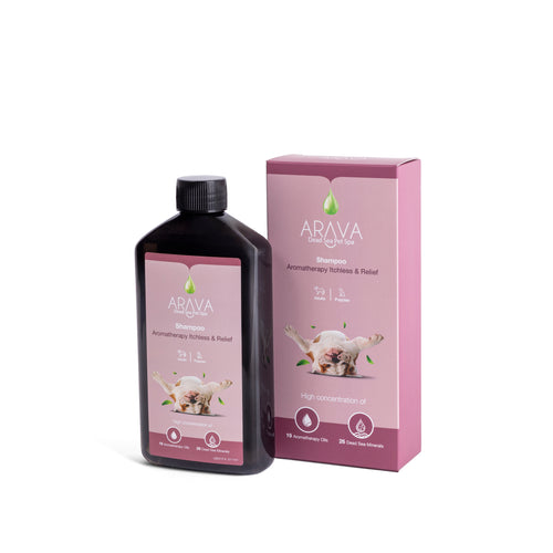ARAVA Aromatherapy, sampon za pse i stence, za osjetljivu i nadrazenu kozu 400ml