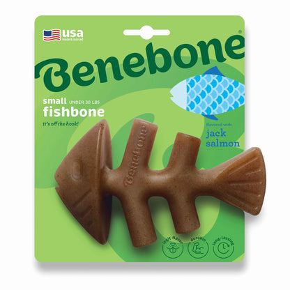 BENEBONE Igracka za pse Fishbone, aroma lososa