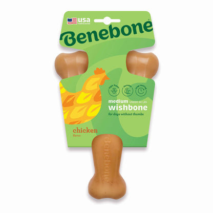 BENEBONE Igracka za pse Wishbone, aroma piletine, M, 12,7x17,3cm