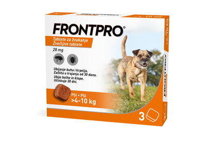 BOEHRINGER  FrontPro Medium, 28.3mg, za pse 4-10kg, 1kom