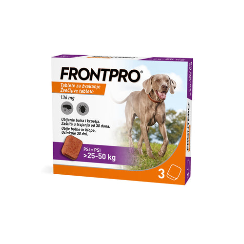 BOEHRINGER  FrontPro XL, Extra Large 136mg (25-50kg), 1kom