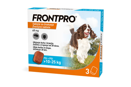 BOEHRINGER FrontPro Large, 68mg, za pse 10-25kg, 1kom