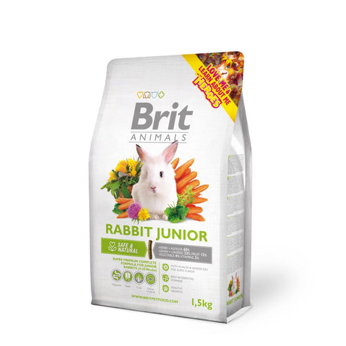 BRIT ANIMALS Rabbit JUNIOR, potpuna hrana za mlade kunice