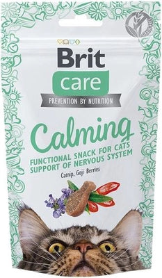 BRIT CARE Calming, funkcionalna socna poslastica s catnipom, bez zitarica, 50g