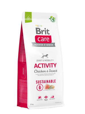 BRIT CARE Digestion & Relax Sustainable Activity, piletina s insektima, 12kg
