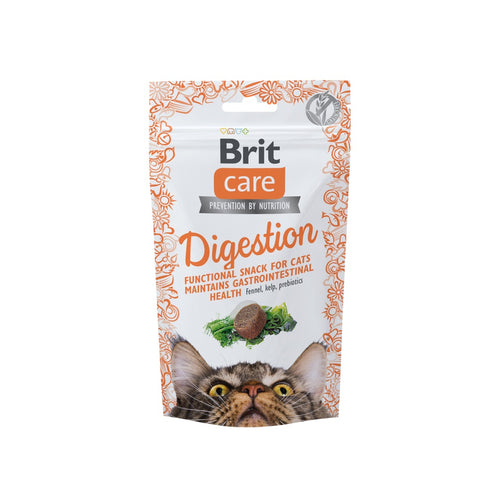 BRIT CARE Digestion, funkcionalna socna poslastica s komoracem, bez zitarica 50g