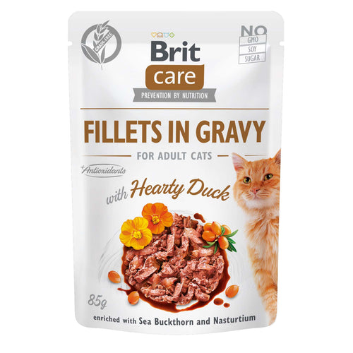 BRIT CARE Fileti pacetine u umaku, za macke, 85g