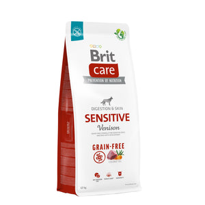 BRIT CARE Grain-free Digestion & Skin Sensitive, divljac i krumpir, 12kg