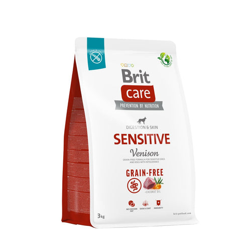 BRIT CARE Grain-free Digestion & Skin Sensitive, divljac i krumpir, bez zitarica