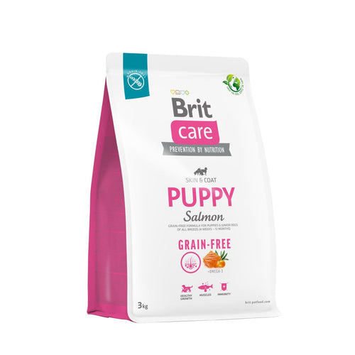 BRIT CARE Grain-free Skin&Coat PUPPY, losos i krumpir, bez zitarica