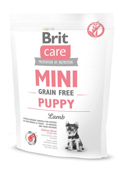 BRIT CARE MINI PUPPY Janjetina, bez zitarica, 400g