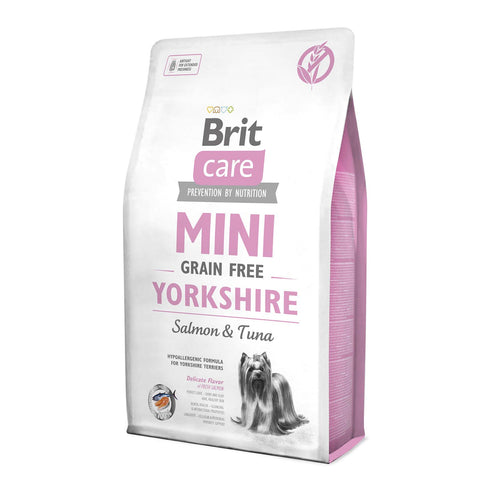BRIT CARE MINI Yorkshire Losos i Tuna, bez zitarica