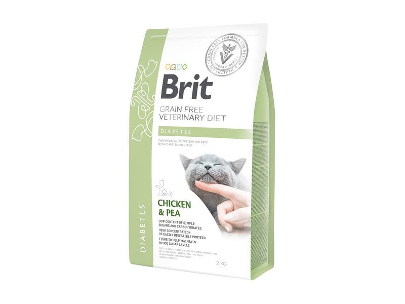 BRIT GF VD Cat Diabetes, za regulaciju opskrbe glukozom, 2kg