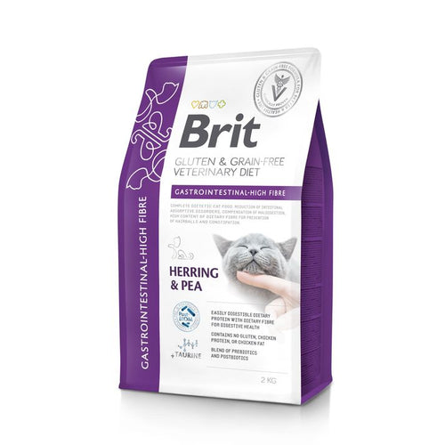 BRIT GF VD Cat Gastrointestinal High Fibre, gastrointes. poremecaji 