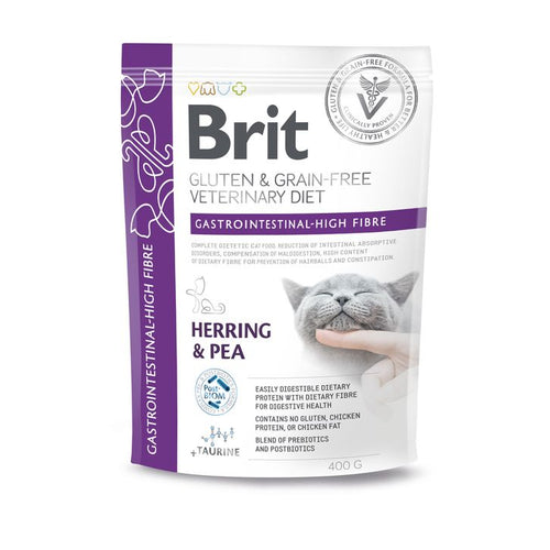 BRIT GF VD Cat Gastrointestinal High Fibre, gastrointes. poremecaji
