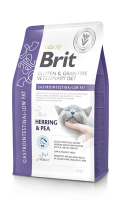 BRIT GF VD Cat Gastrointestinal Low Fat, kod gastrointestinalnih poremecaja 2 kg
