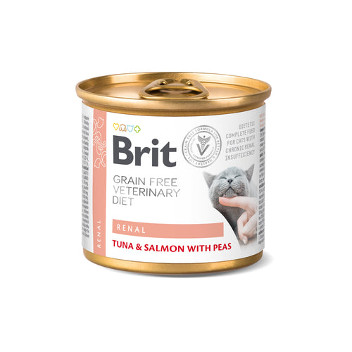 BRIT GF VD Cat Renal, za potporu rada bubrega, konzerva 200g