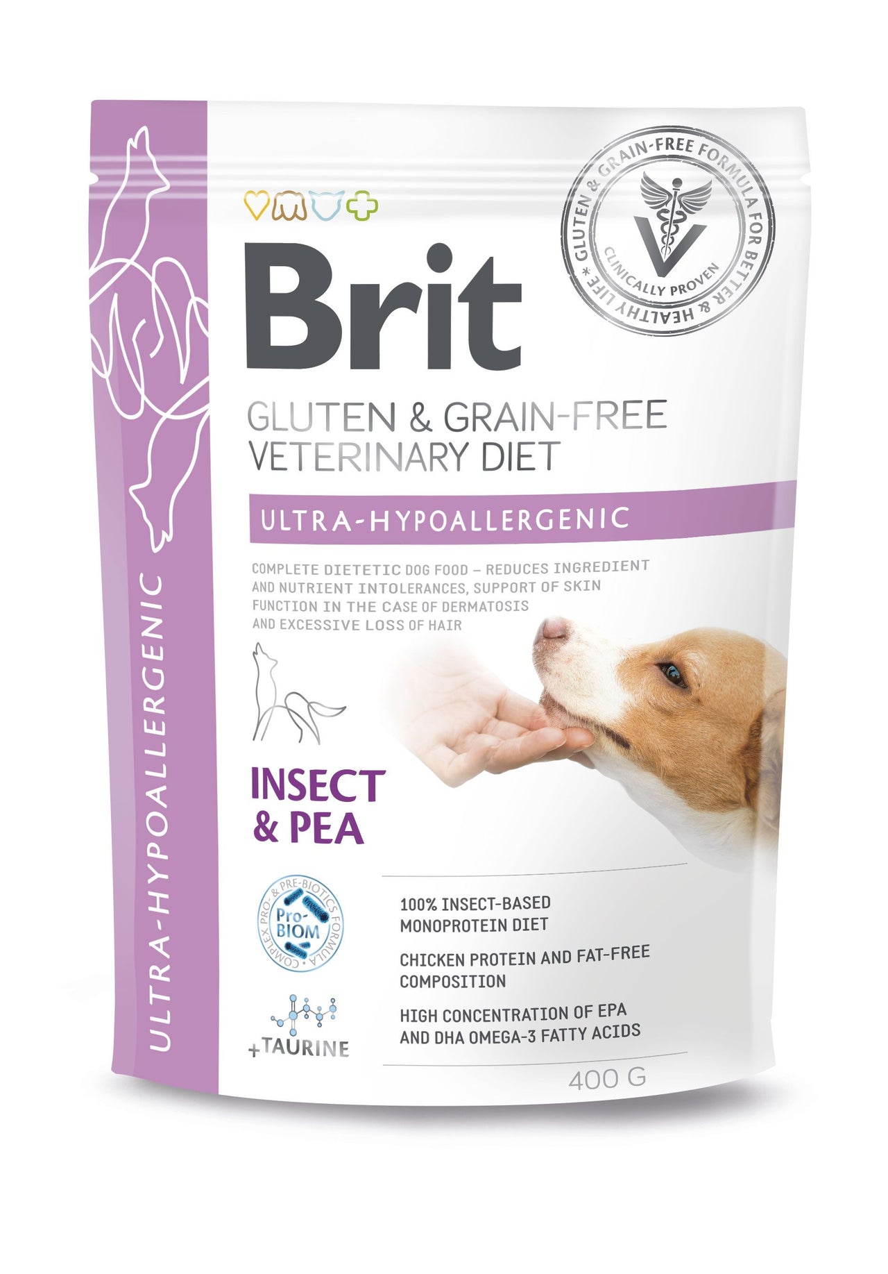BRIT GF VD Dog Ultra-Hypoallergenic, kod intolerancija na hranu