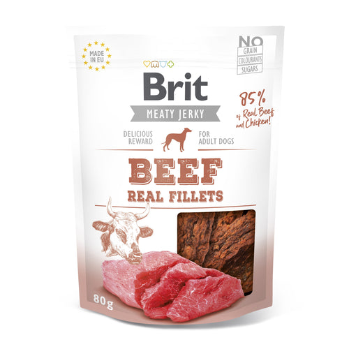 BRIT Meaty Jerky, fileti, govedina