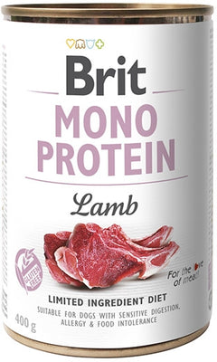 BRIT Mono Protein, janjetina, bez glutena, 400g