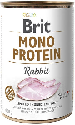 BRIT Mono Protein, kunicevina, bez zitarica i glutena, 400g