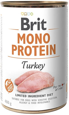 BRIT Mono Protein, puretina, bez zitarica i glutena, 400g
