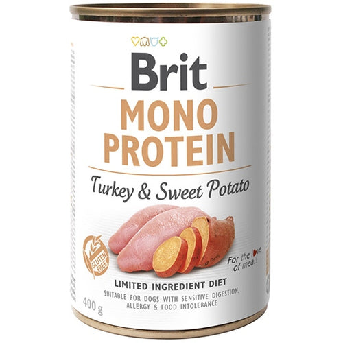 BRIT Mono Protein, puretina i batat, bez zitarica i glutena, 400g