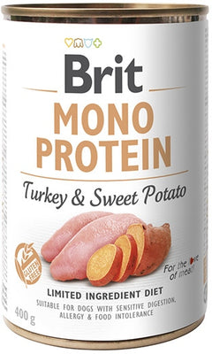 BRIT Mono Protein, puretina i batat, bez zitarica i glutena, 400g