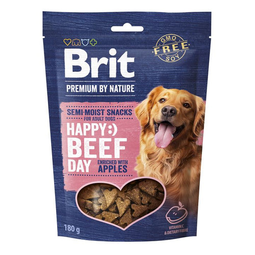 BRIT PREMIUM by Nature Happy Snack, s govedinom i jabukom, 180g