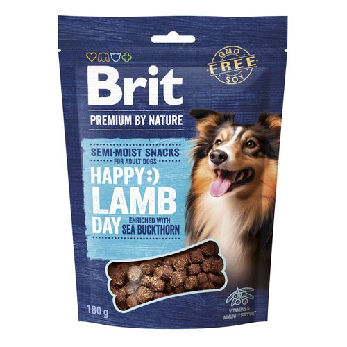 BRIT PREMIUM by Nature Happy Snack, s janjetinom i pasjim trnom, 180g