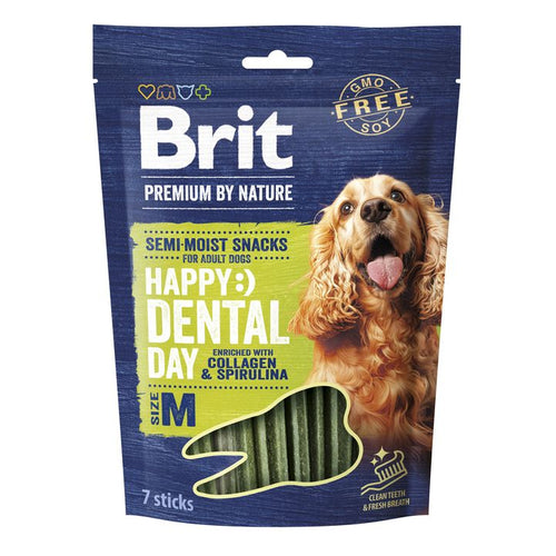 BRIT PREMIUM by Nature Happy Snack Dental, s kolagenom i spirulinom