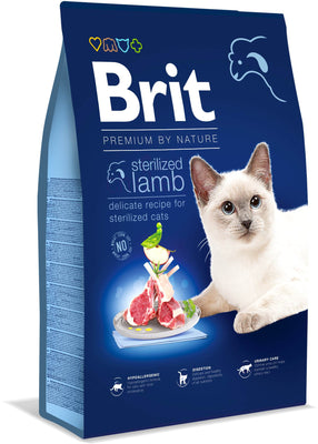 BRIT Premium by Nature Sterilised Cat, janjetina