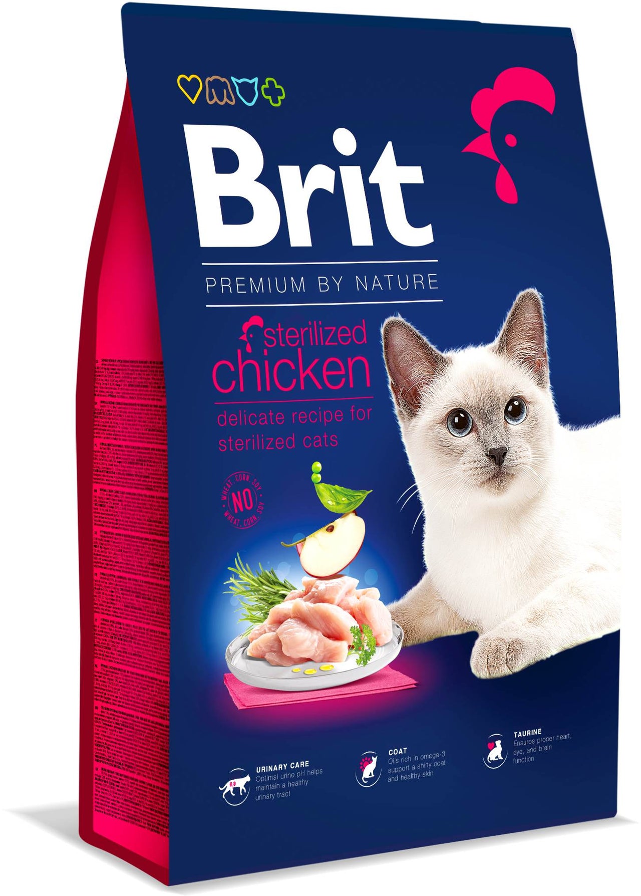 BRIT PREMIUM by Nature Sterilised Cat, piletina