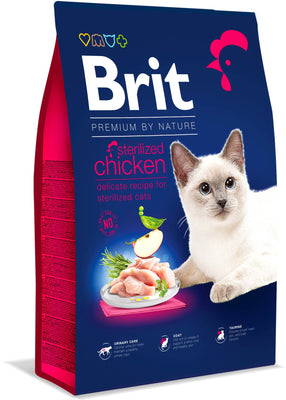BRIT Premium by Nature Sterilised Cat, piletina